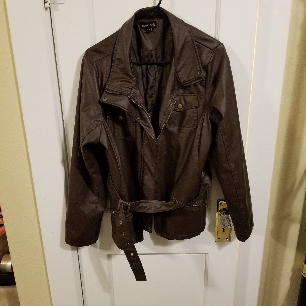 New Look Brown Jacket with belt